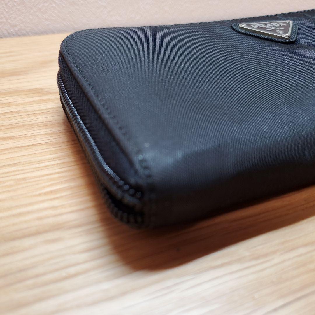 プラダ 長財布 プラダ ナイロン M506 ユニセックス PRADA BLACK