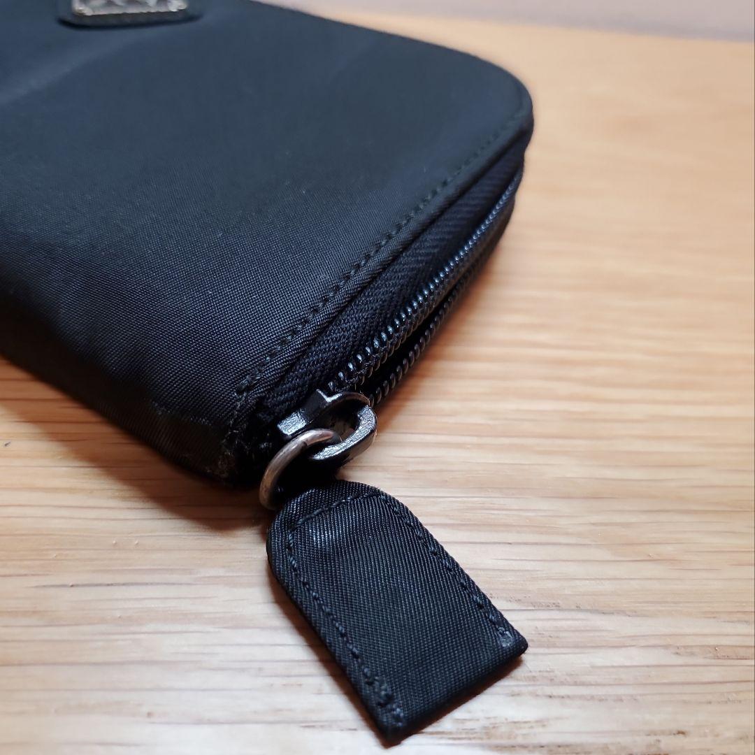 プラダ 長財布 プラダ ナイロン M506 ユニセックス PRADA BLACK