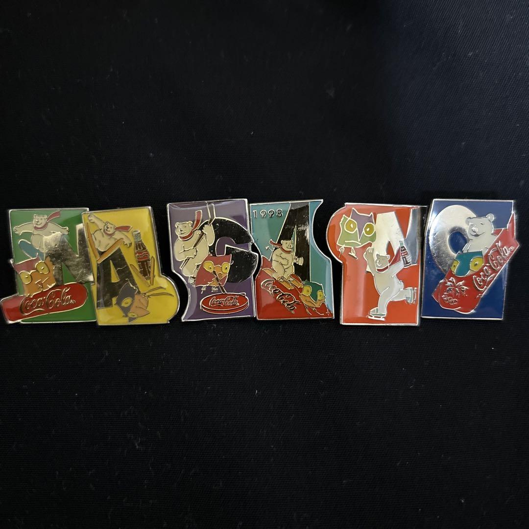 長野オリンピックピンバッジ コカコーラ