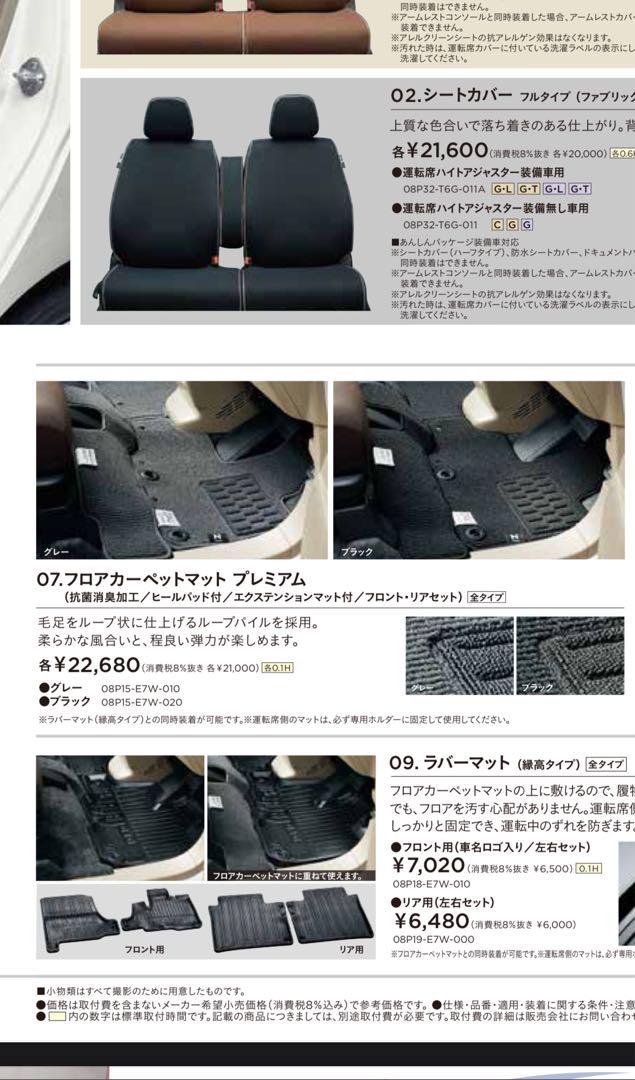 HONDA N-WGN JH1.2 純正フロアマット 新品未開封アクセサリー