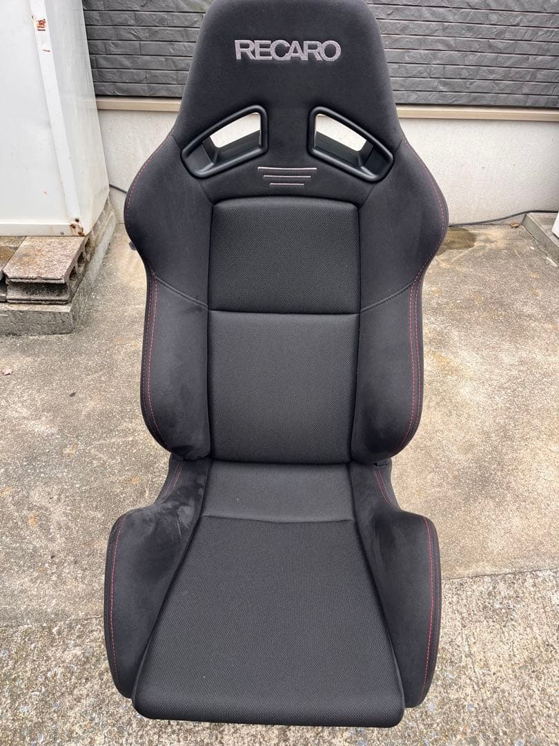 レカロ　RECARO SR7ASM 赤ステッチ　シートレール付w176メルセデス
