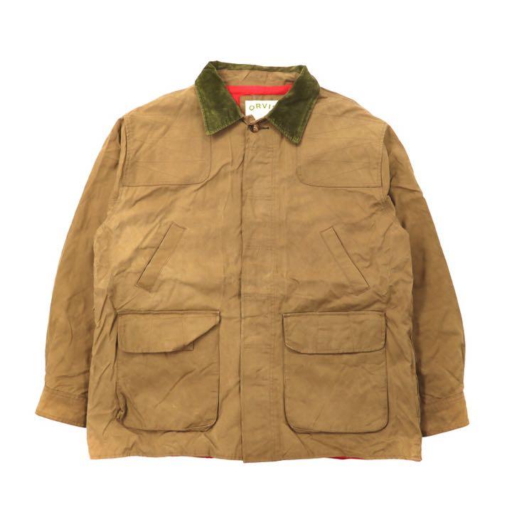2666円 中華のおせち贈り物 ORVIS ハンティングジャケット L ブラウン コットン オイルド