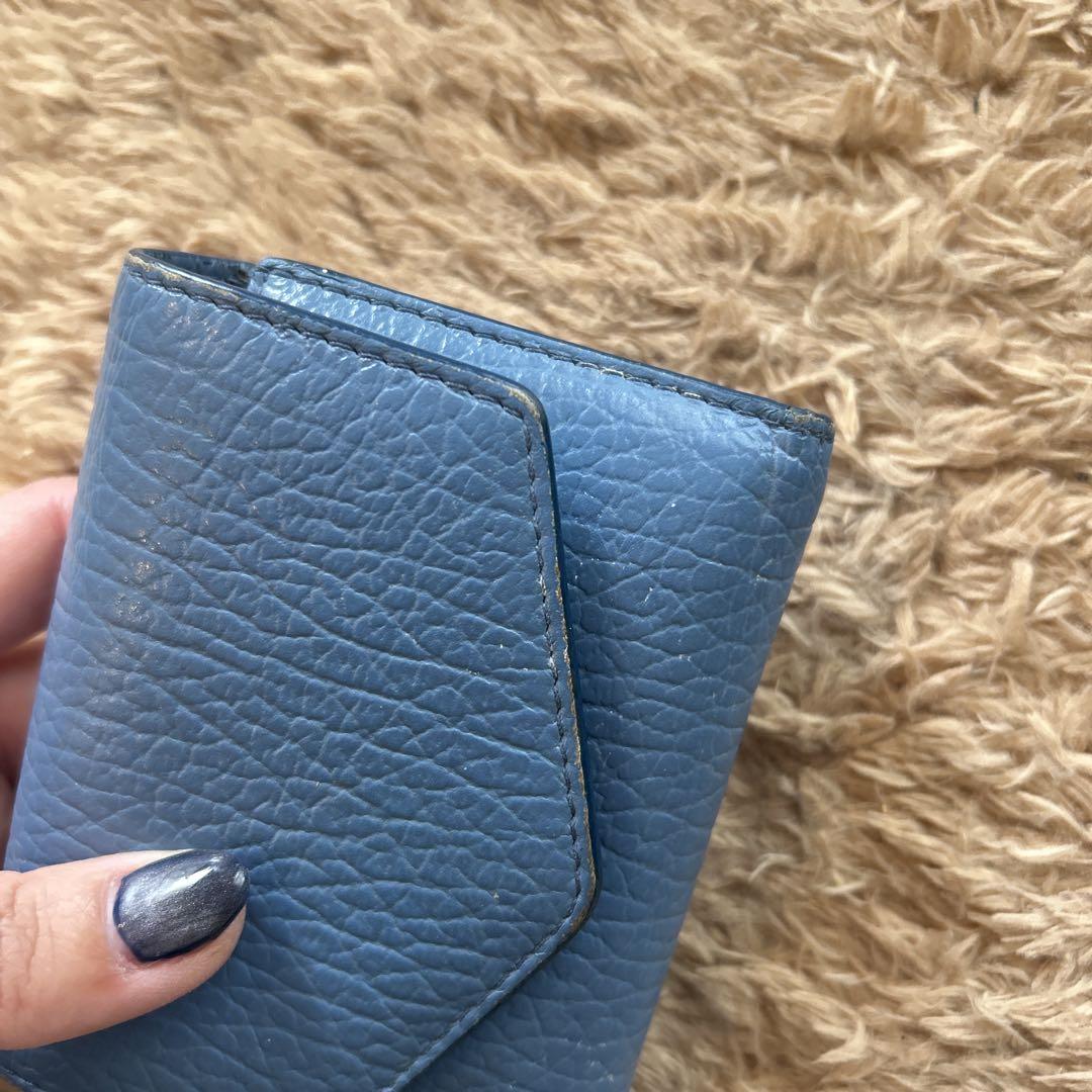 m。マルジェラ三つ折り財布