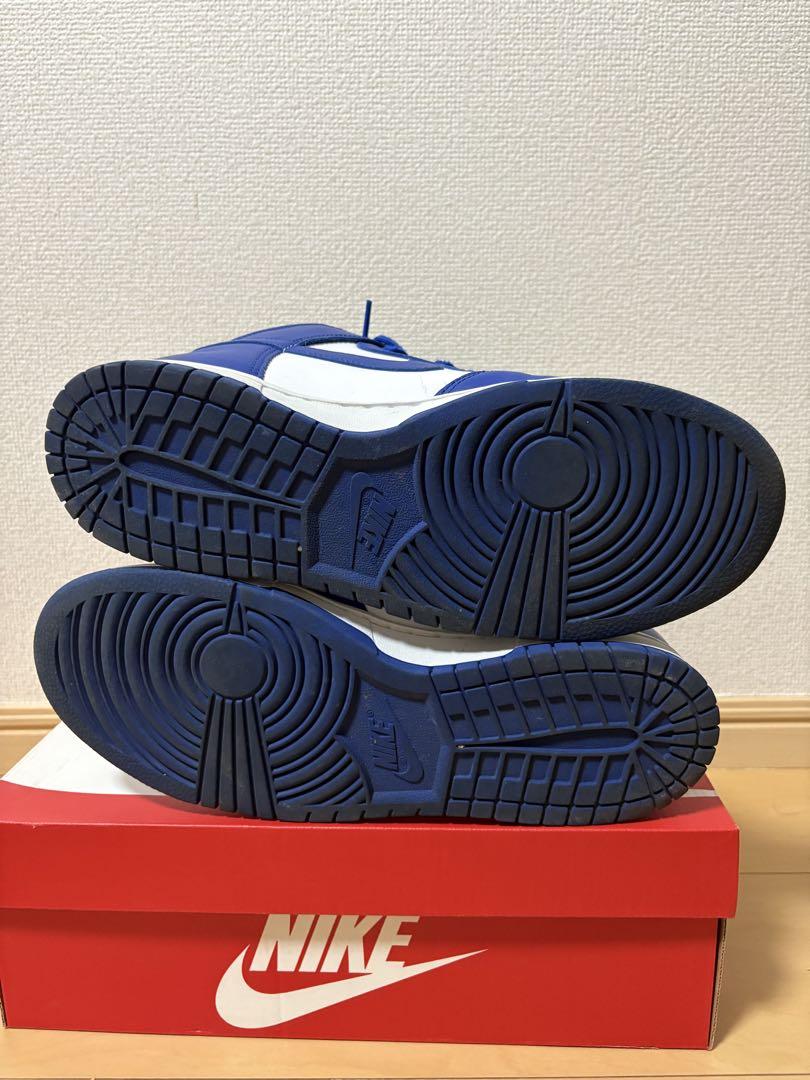 Nike Dunk High 青/白