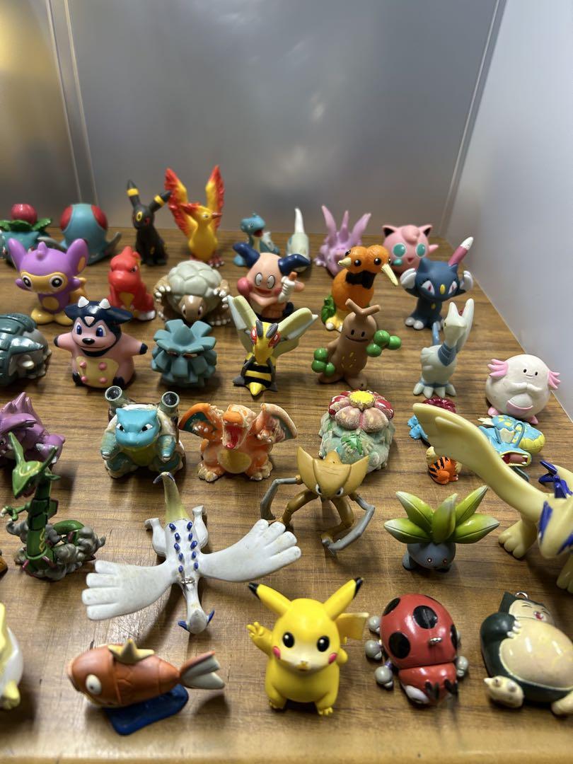 ポケモン　指人形　ソフビ　フィギュア　まとめ売り　74個