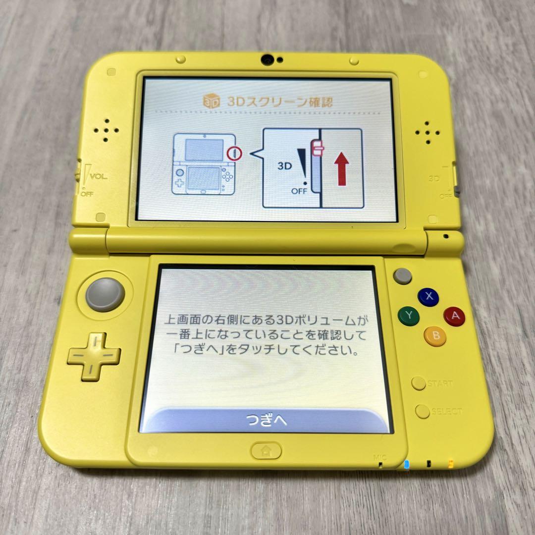 Newニンテンドー3DS LL ピカチュウ【イエロー】
