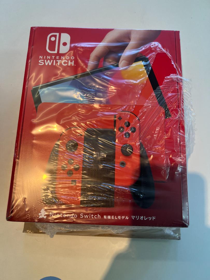 新品未開封 ニンテンドースイッチ 有機EL マリオレッド 新品未開封 ニンテンドースイッチ 有機EL マリオレッド