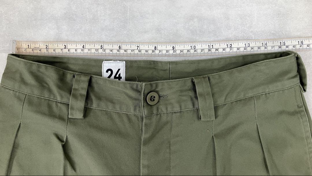 WAIPER.inc ワイパー M52 フランス軍 チノ トラウザー L 24