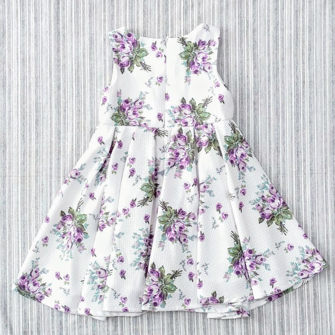 ★極美品★BEBE/べべ＊ローズブーケプリント＊ワンピース＊120㎝＊入学式