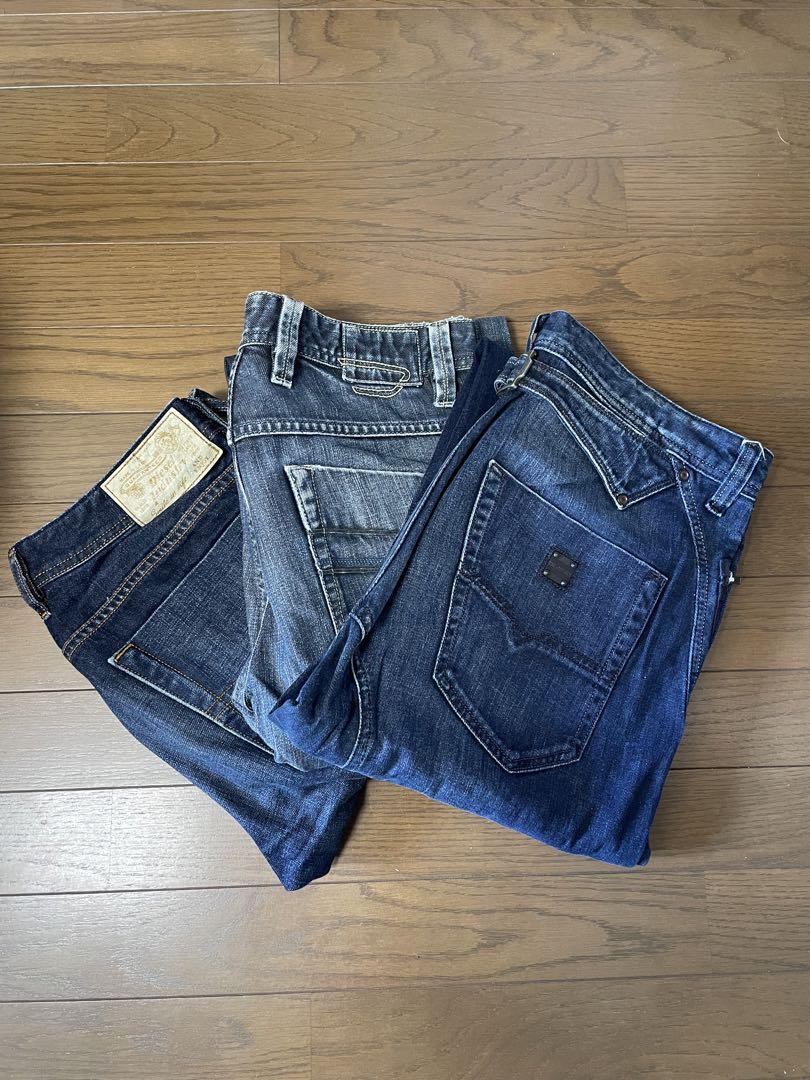オールドディーゼルデニム3本セット