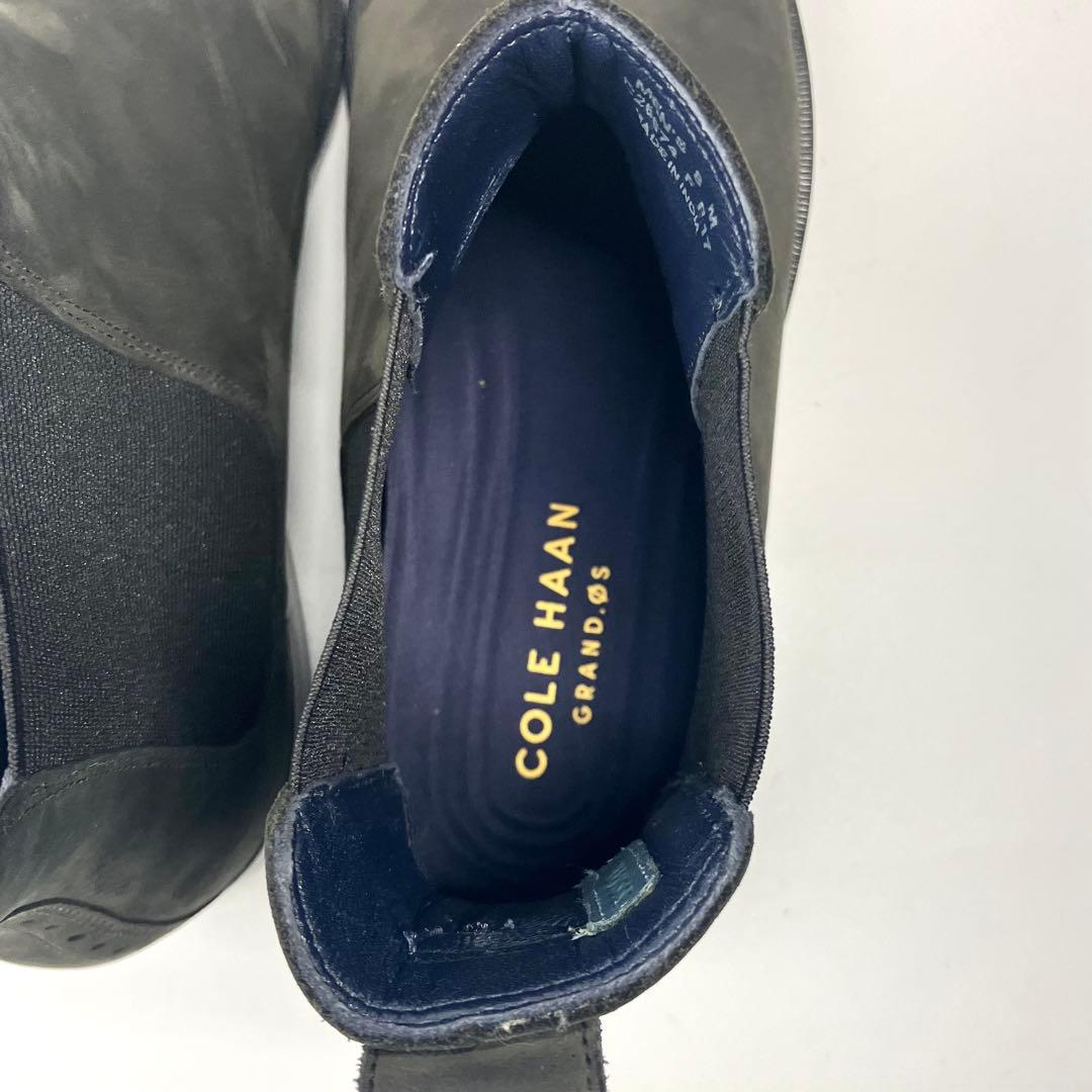 ヌバックレザー サイドゴアブーツ26.5cm・Cole