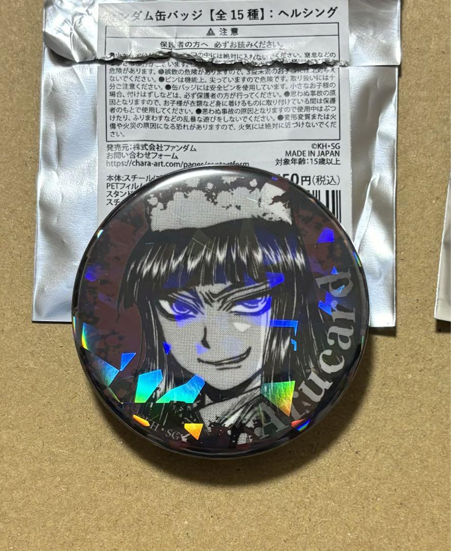 平野耕太 大博覧會 ヘルシング Hellsing ランダム缶バッジ 平野