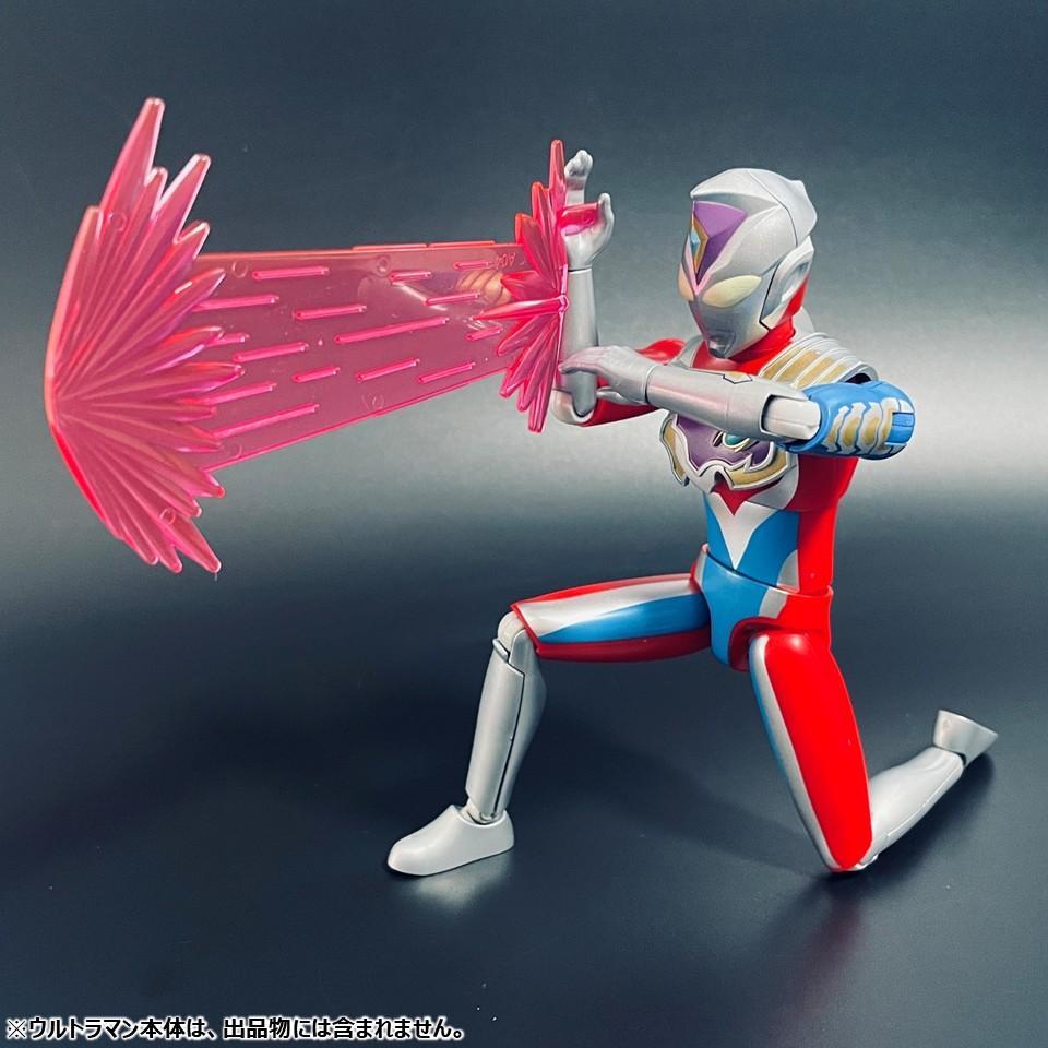 ブロックアクションフィギュア ウルトラマン 光線エフェクト