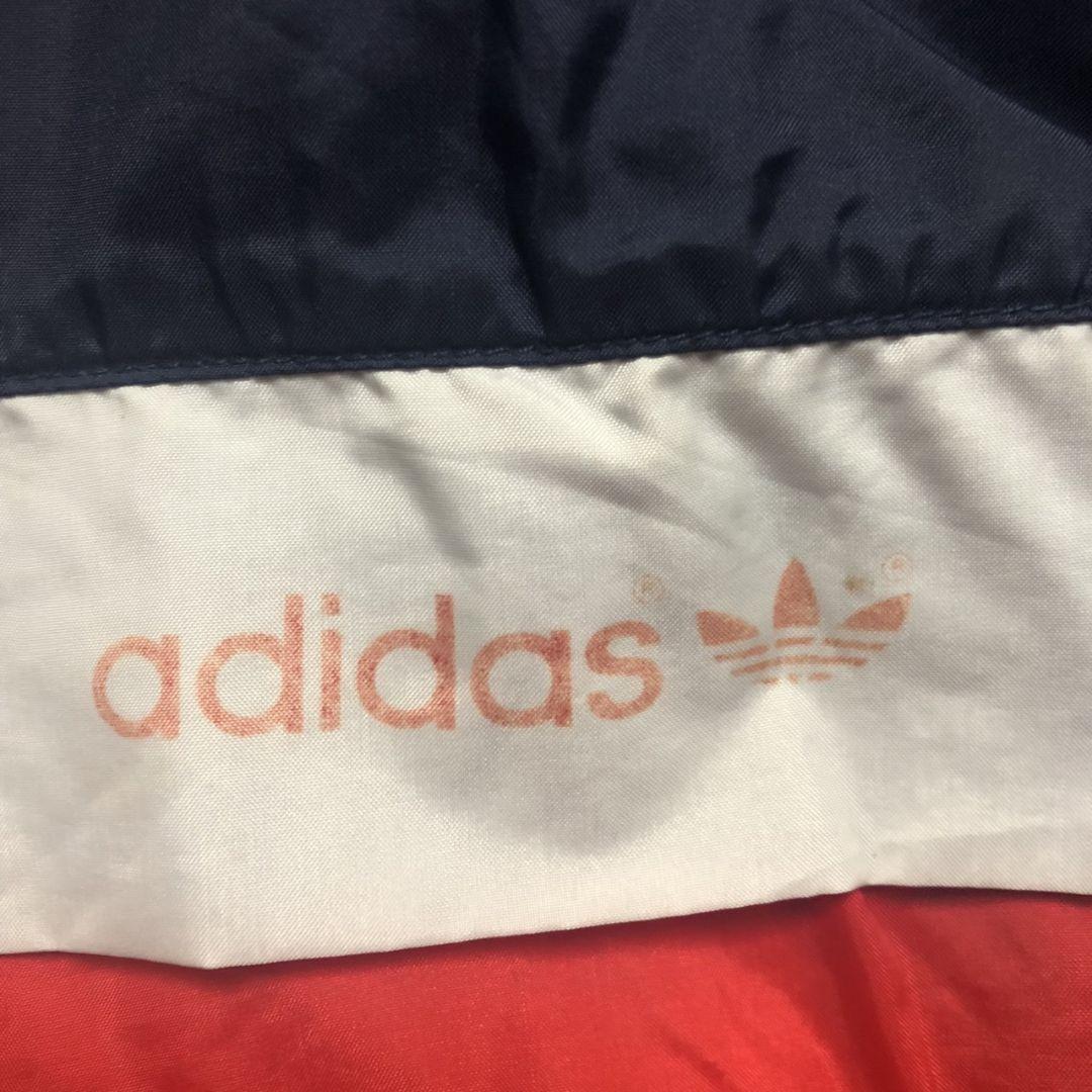 adidas　アディダス☆トレフォイル　プリント　ナイロンジャケット　パーカー