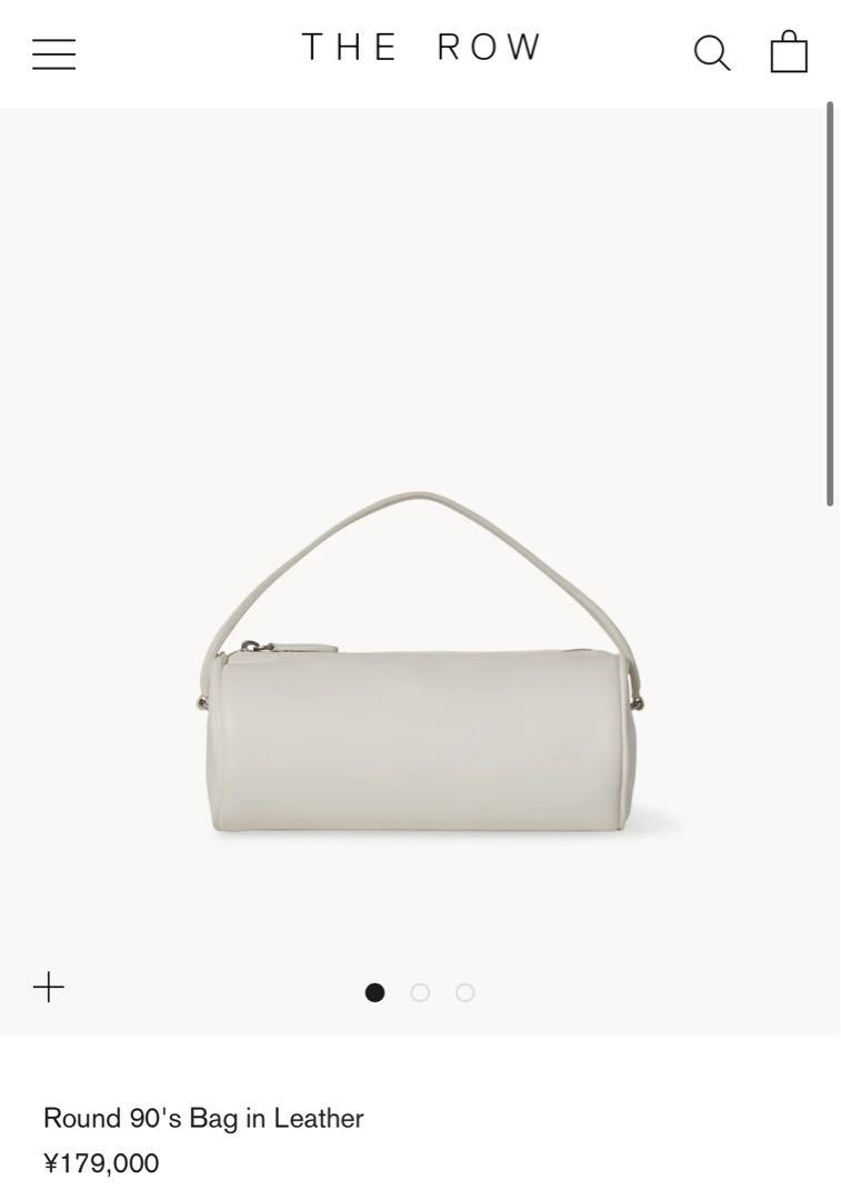 ザロウレザーバッグ The row Round 90's Bag Leather - メルカリ