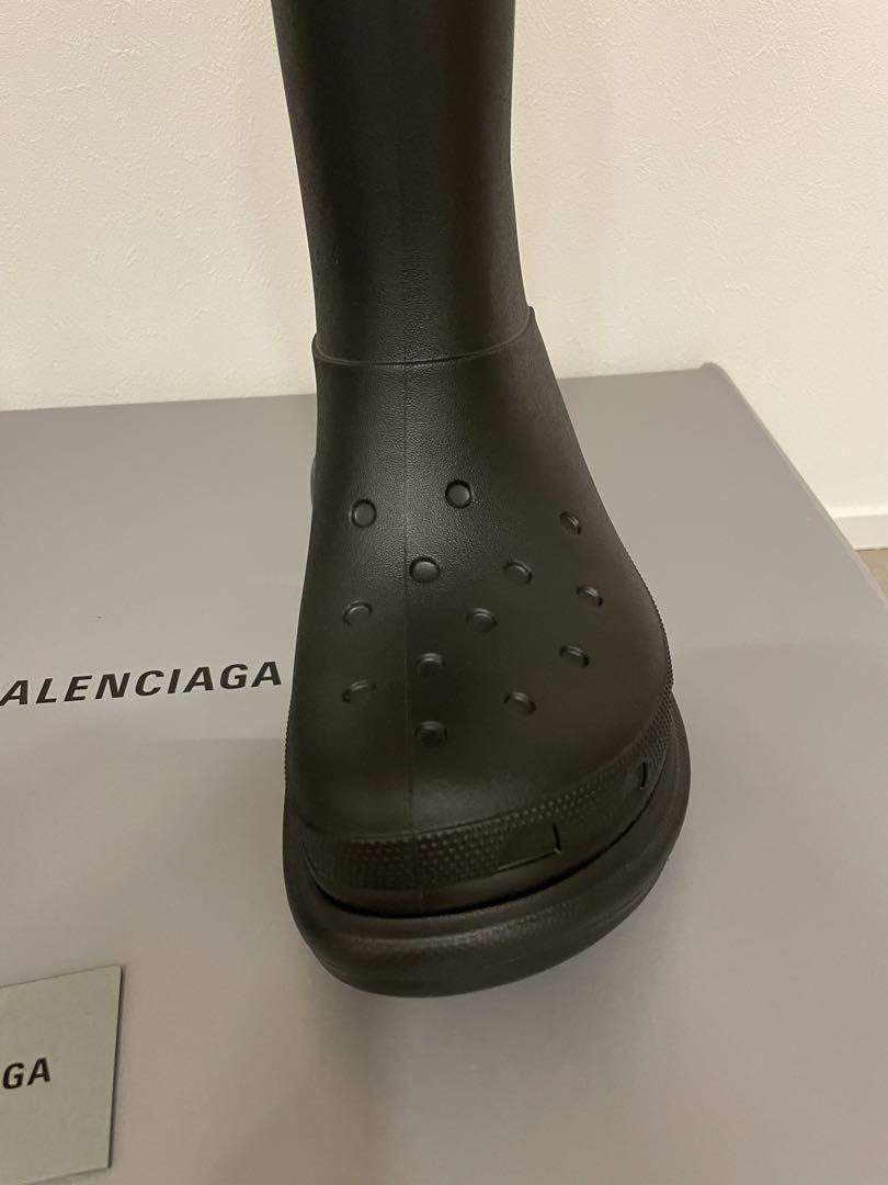 アウトレット購入。BALENCIAGA クロックスブーツ　EUサイズ41