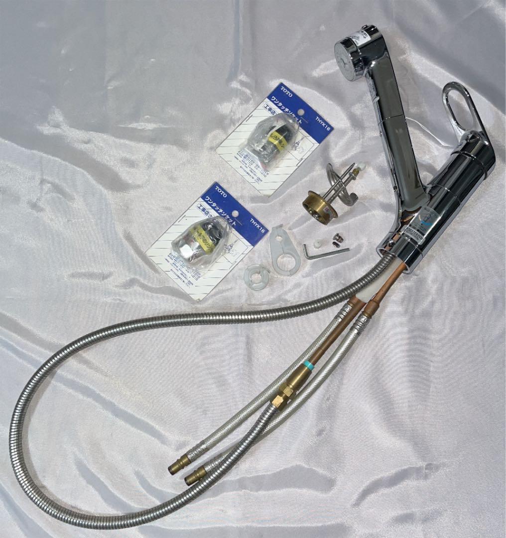 未使用品!TOTO台所用 台付シングル混合水栓 エコ水栓 | beia.com.do