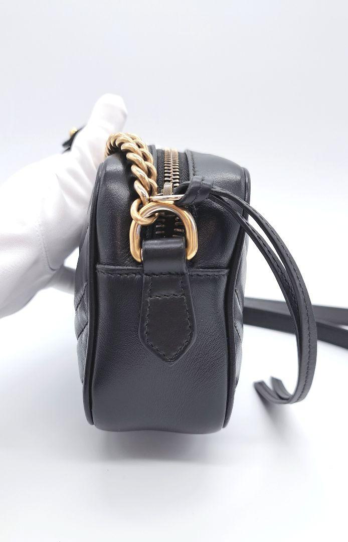 GUCCI グッチ GG マーモント キルティングミニ バッグ ショルダーバッグ