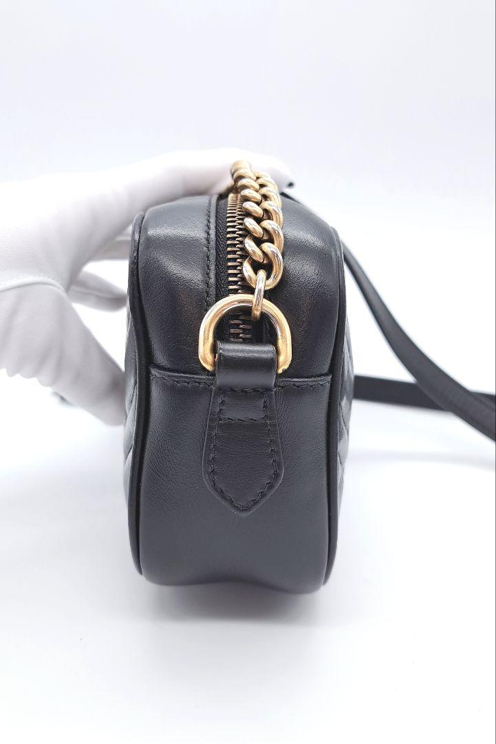 GUCCI グッチ GG マーモント キルティングミニ バッグ ショルダーバッグ