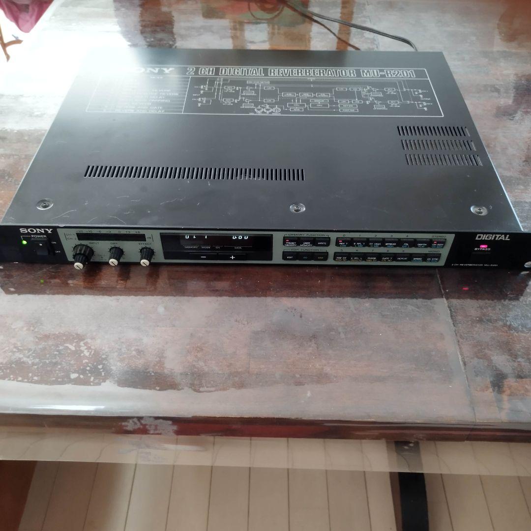 SONY デジタルリバーブ MU-R201 2 CH
