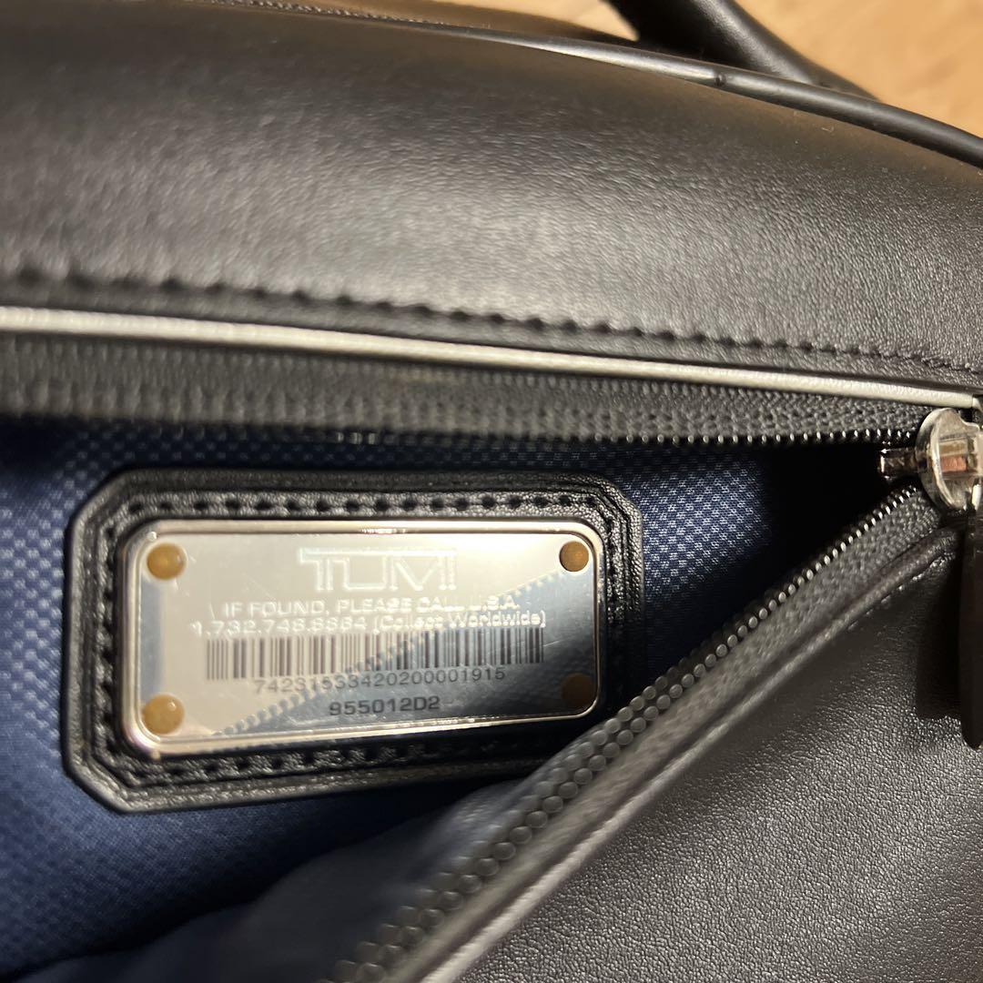 TUMI 955012D2 ブラッドリー レザーバックパック黒