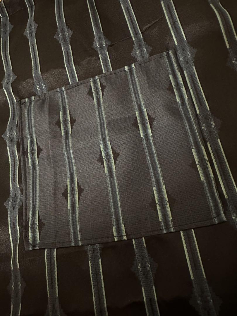 絣 古布 柿渋染 ハンドメイド バッグ リュック ナップサック