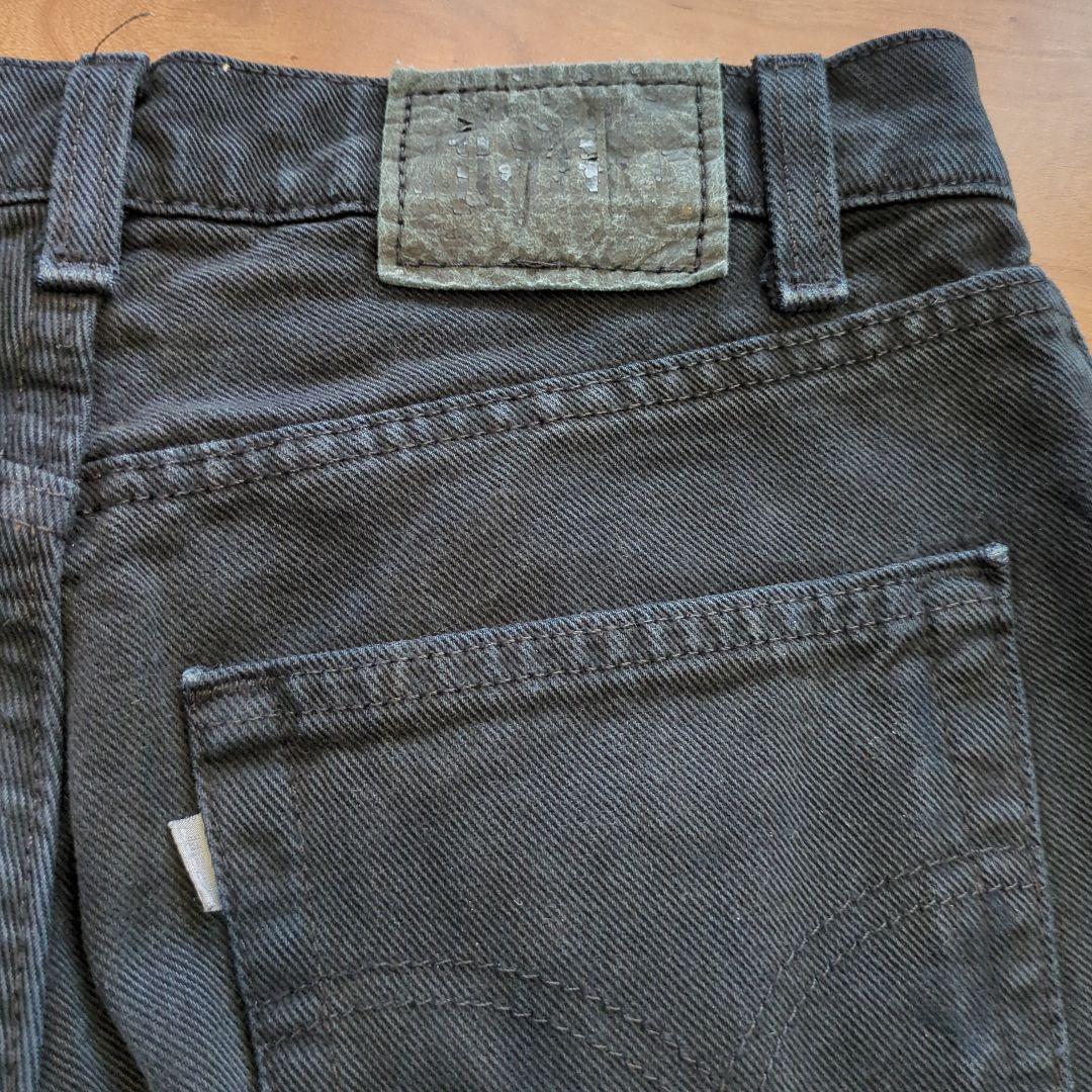 アメリカ製　リーバイス　シルバータブ　ルーズ　ブラック　W30　90s