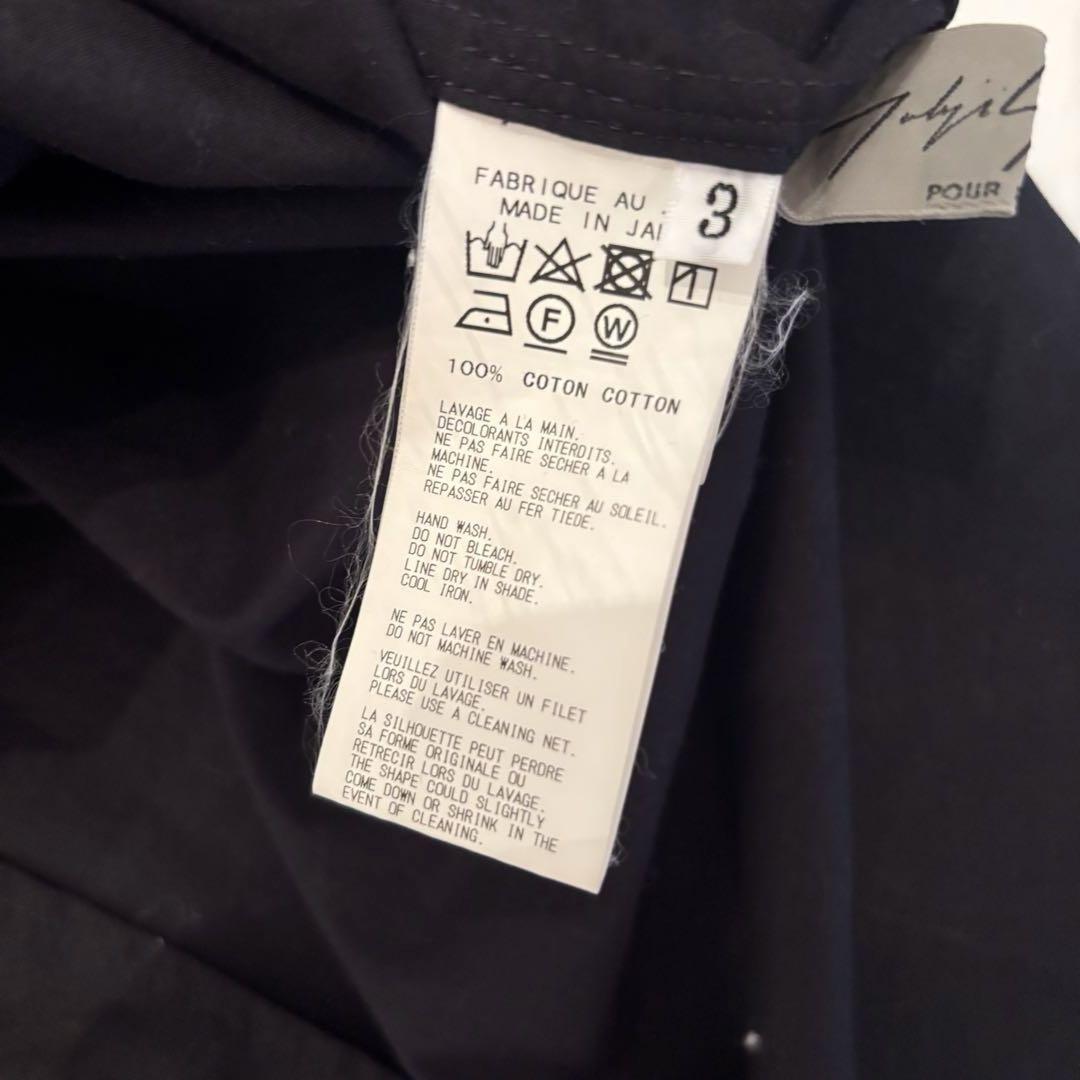 【好評にて期間延長】 19ss リボンシャツ yohji yamamoto pour homme トップス