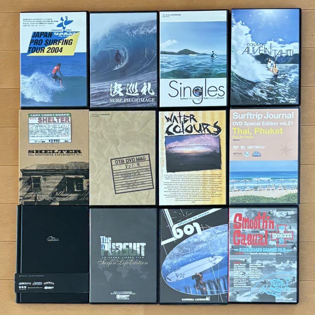 【中古DVD】サーフィン DVD 12本セット 4,500円