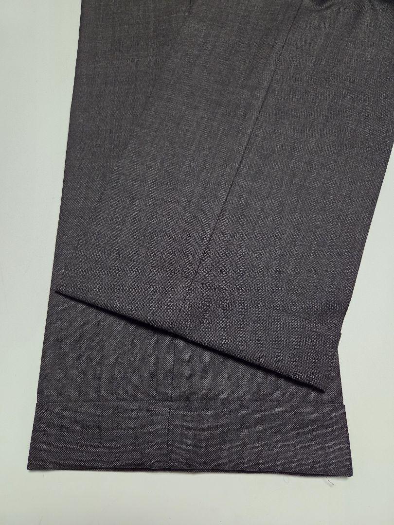 【美品】インコテックス　BEAMS F別注　SUPER100S　濃茶　48　秋冬