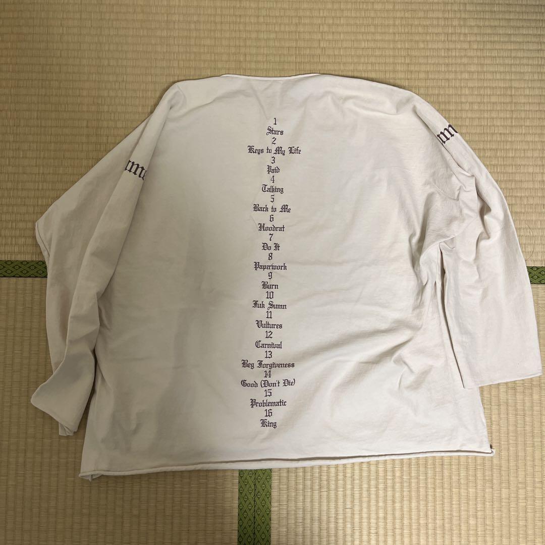 サイズ2 YZY YEEZY Vultures LONG TEE ロンT
