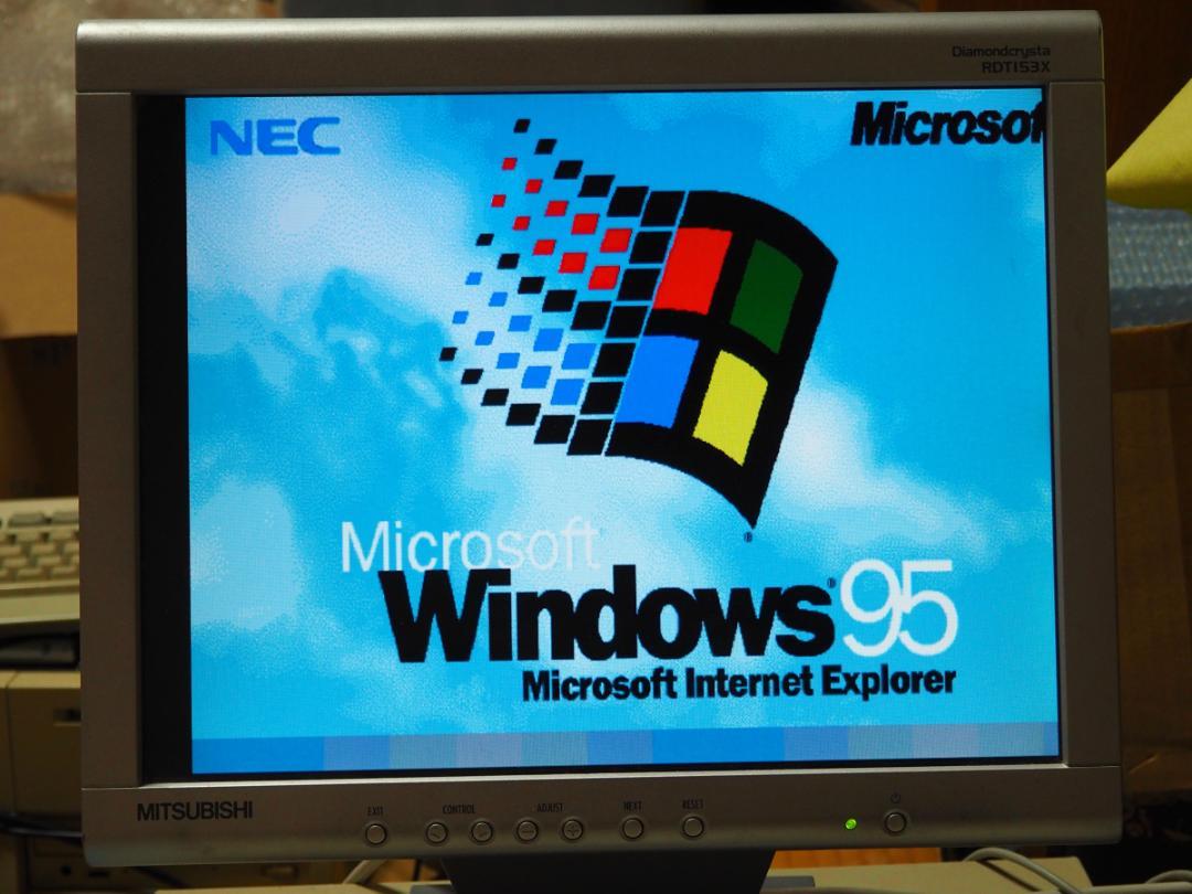 PC-9821Xs パソコン　デスクトップ　マウス　キーボード Yahoo!オークション - PC-]9821キーボードマウスセット