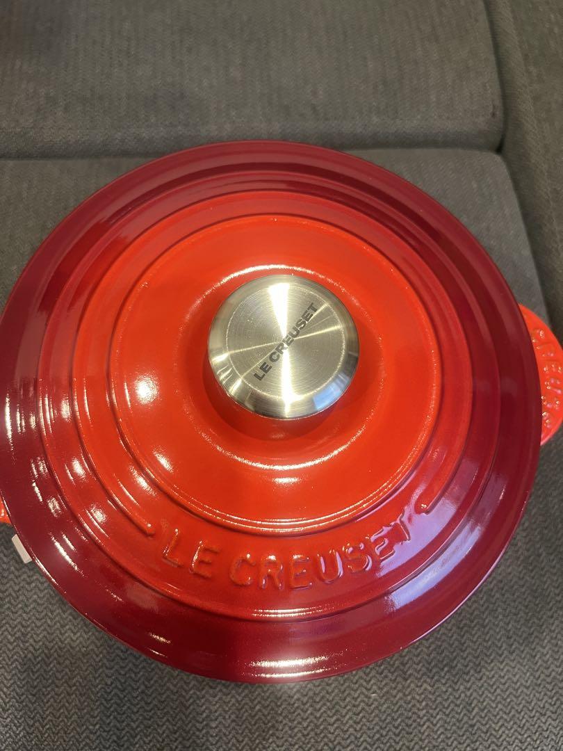 新品未使用LE CREUSET ル・クルーゼ　ココットエブリィ20 レッド