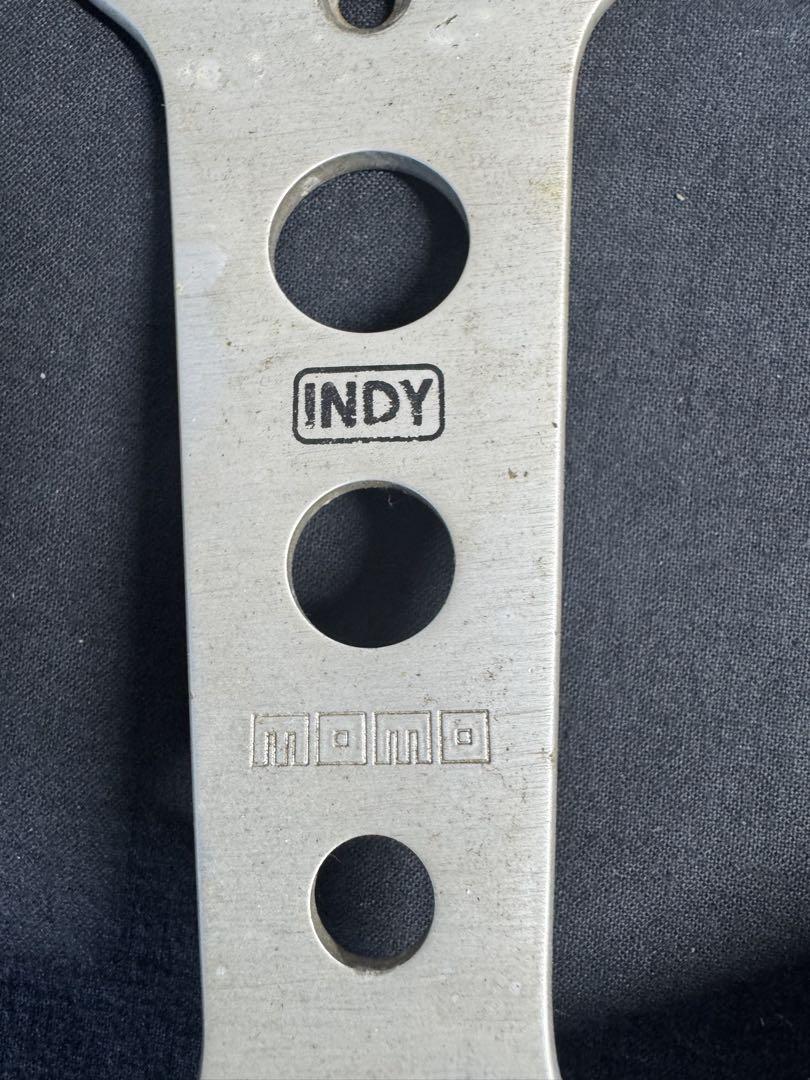 MOMO INDY ウッド　ステアリング　ハンドル　旧車