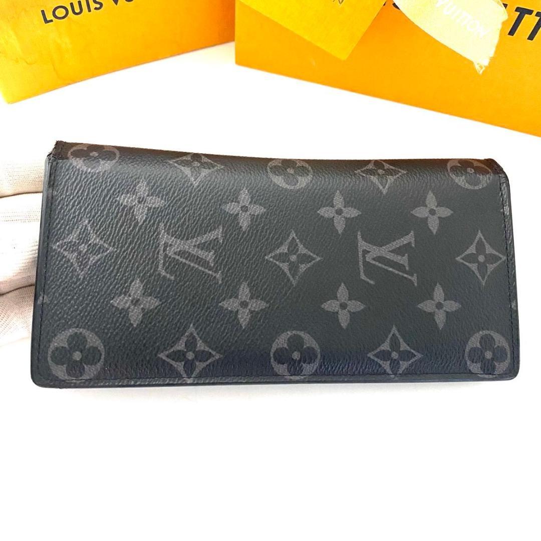 ルイ ヴィトン◎ポルトフォイユ ブラザ モノグラム エクリプス ブラック 黒