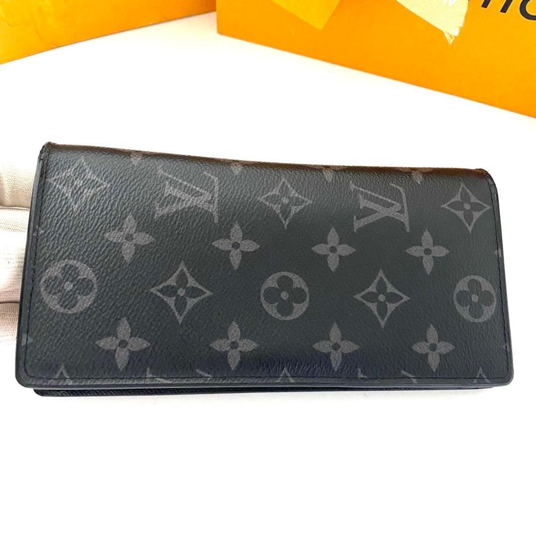 ルイ ヴィトン◎ポルトフォイユ ブラザ モノグラム エクリプス ブラック 黒
