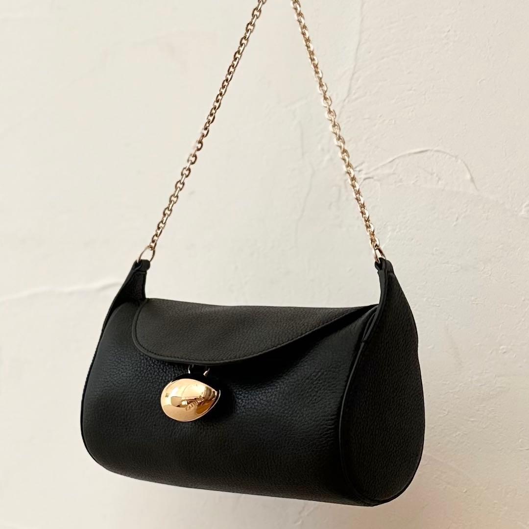 美品】Cafune ドロップダッフルBlack