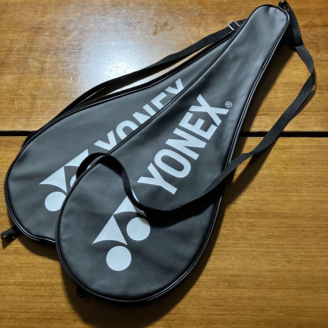 【新作入荷!!】  YONEX ラケットバッグ 黒 2個セット - メルカリ バッグ