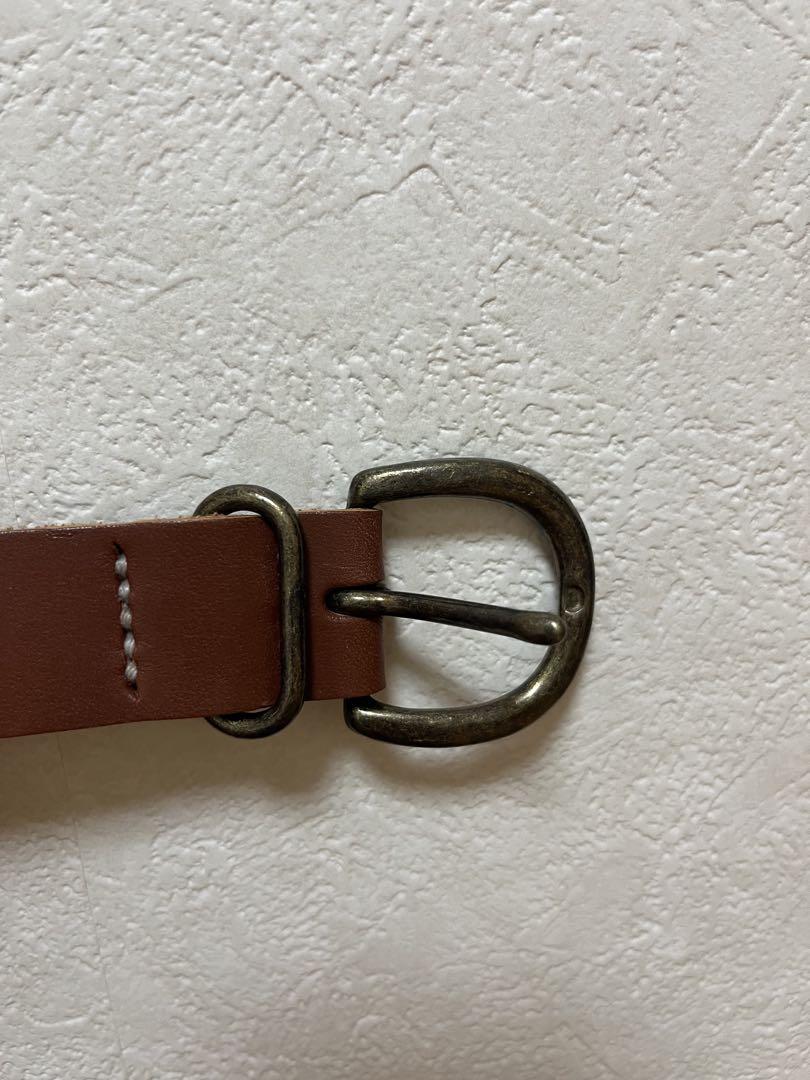 Hender Scheme タンニングベルト ブラウン 牛革 本革