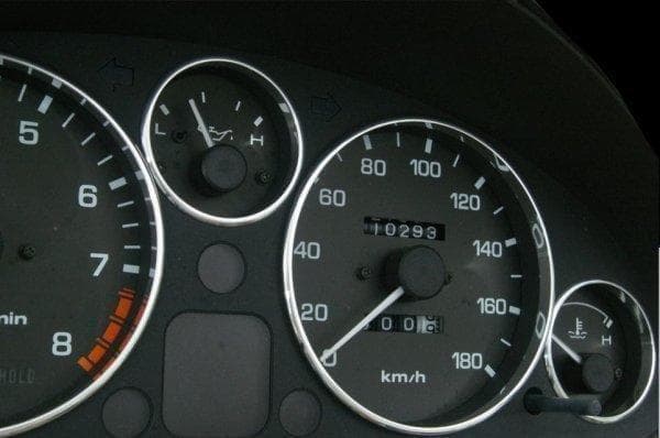 マツダ ユーノス ロードスター NA アルミ ポリッシュ メーターリング マツダ ユーノス ロードスター NA アルミ ポリッシュ メーターリング