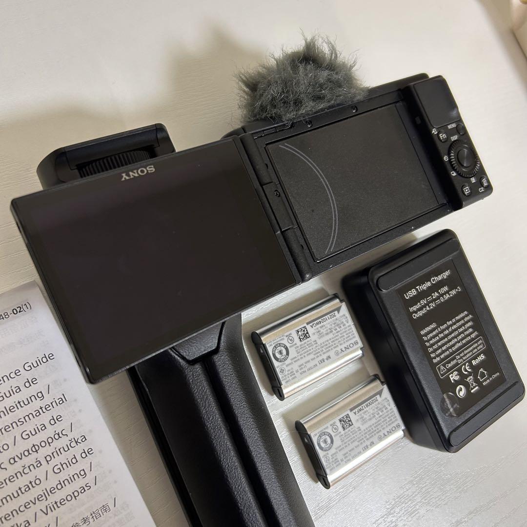 値下げ‼️SONY VLOGCAM ZV-1G 【シューティンググリップキット】