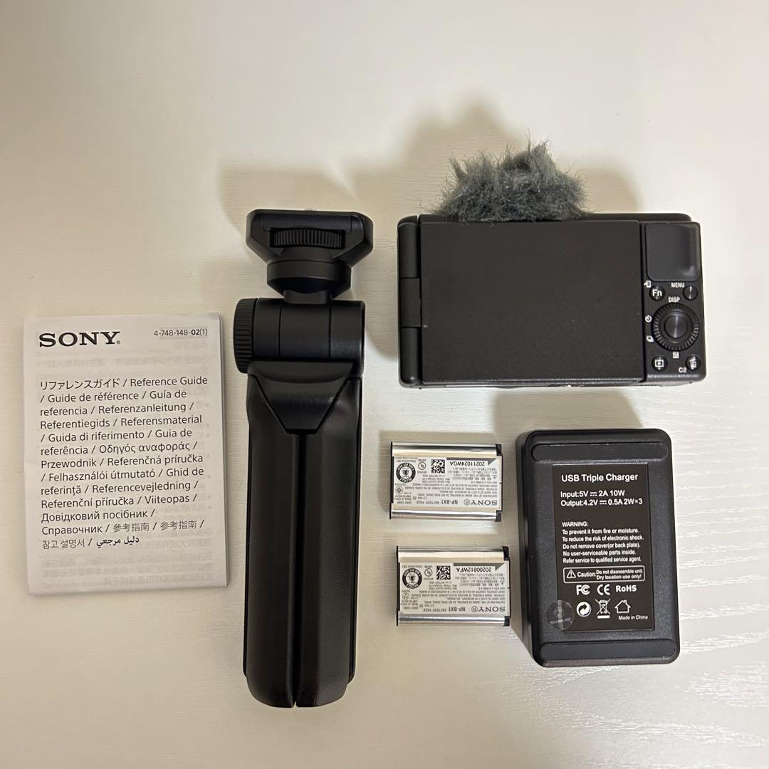 値下げ‼️SONY VLOGCAM ZV-1G 【シューティンググリップキット】