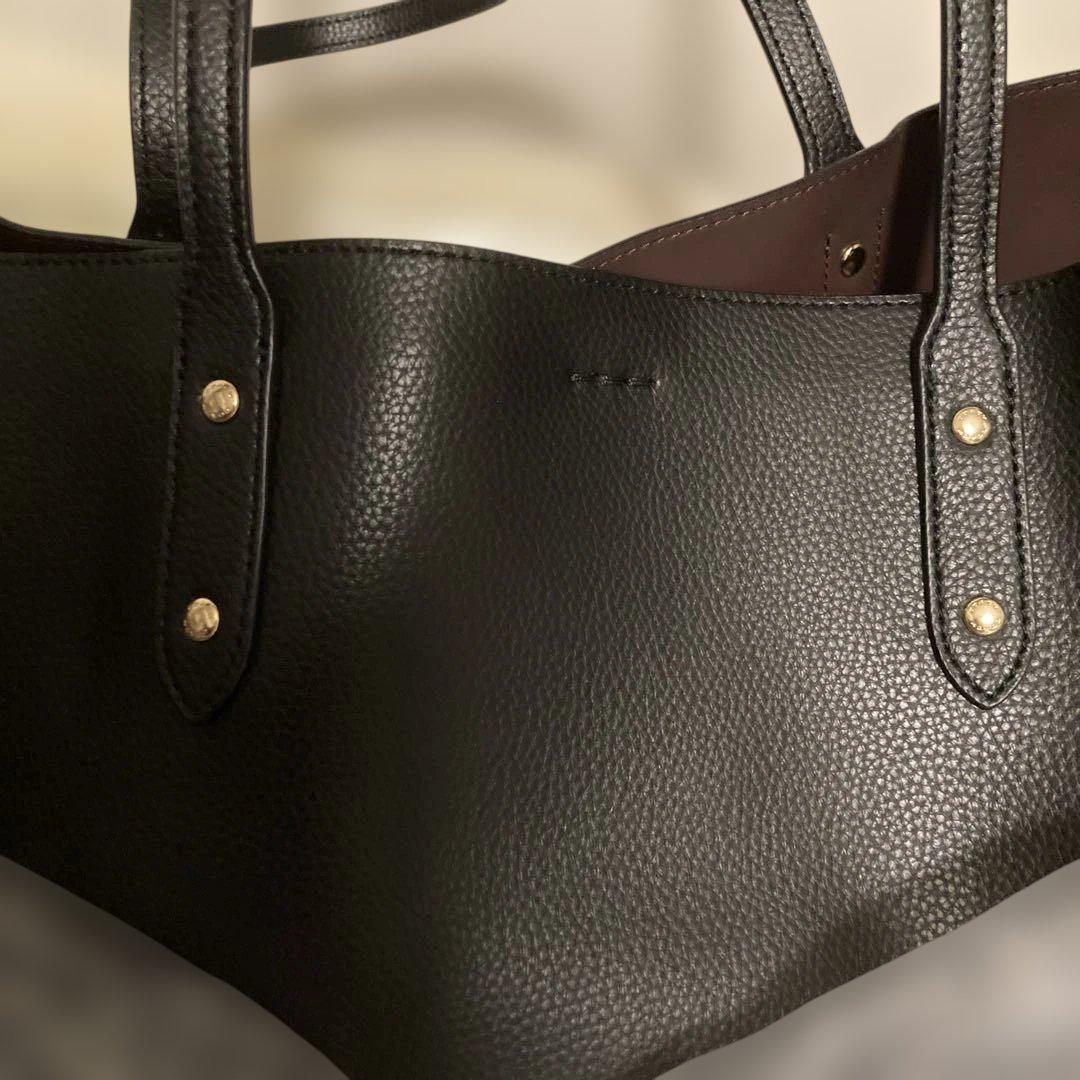 専用 COACH ブラック トートバッグ 大容量