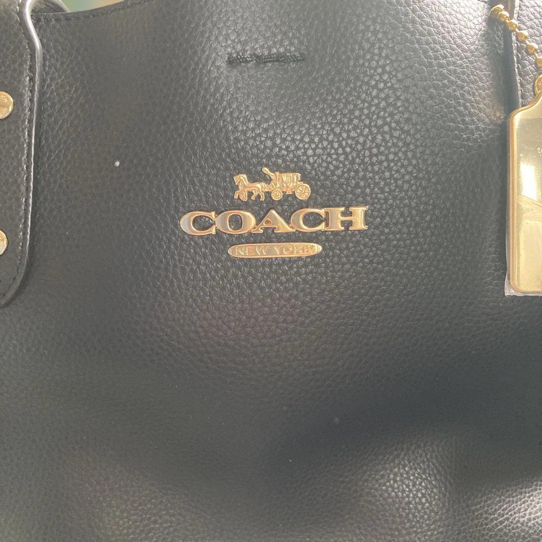 専用 COACH ブラック トートバッグ 大容量