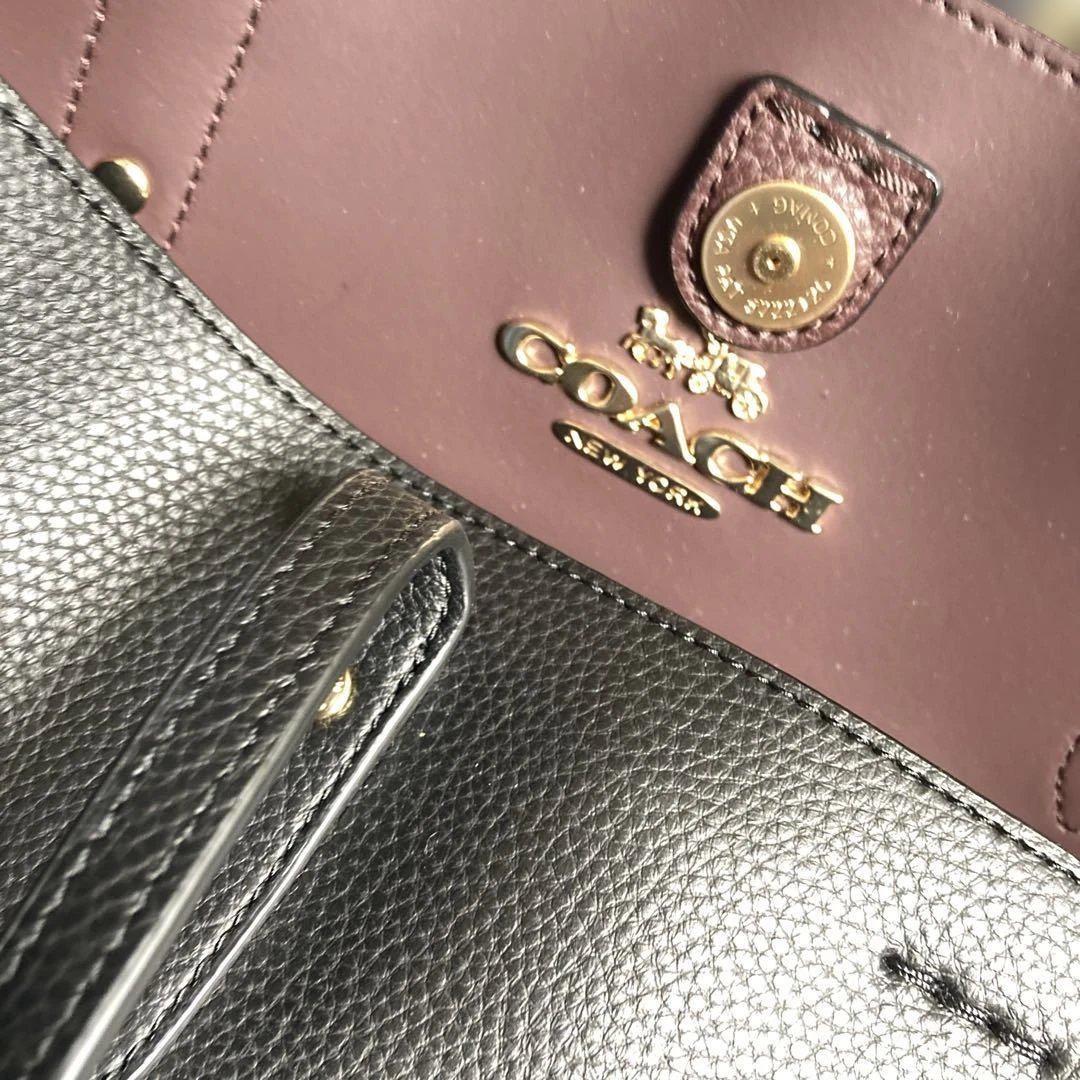 専用 COACH ブラック トートバッグ 大容量