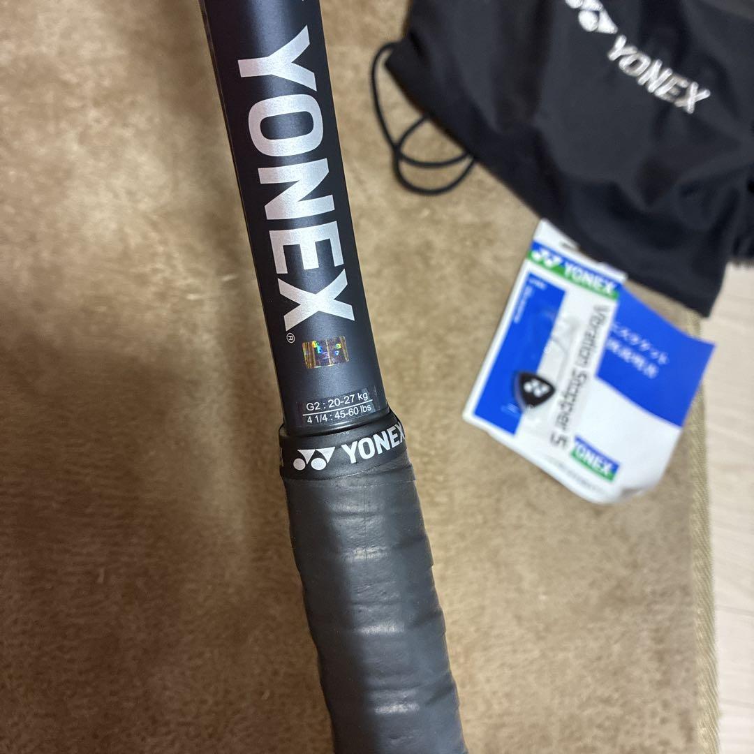 YONEX テニスラケット ブラック/ターコイズ