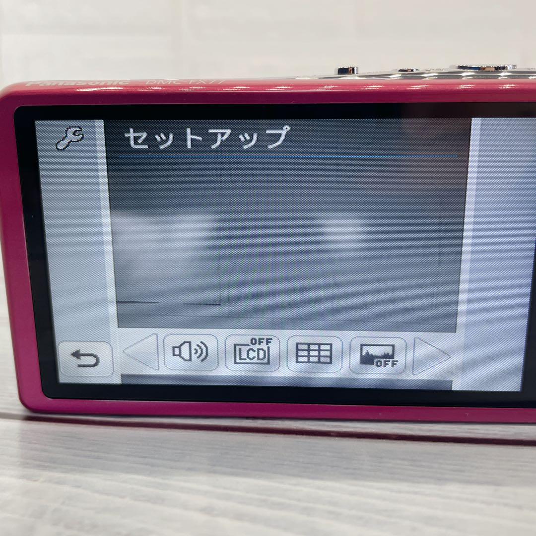 美品　Panasonic LUMIX DMC-FX77ピンク