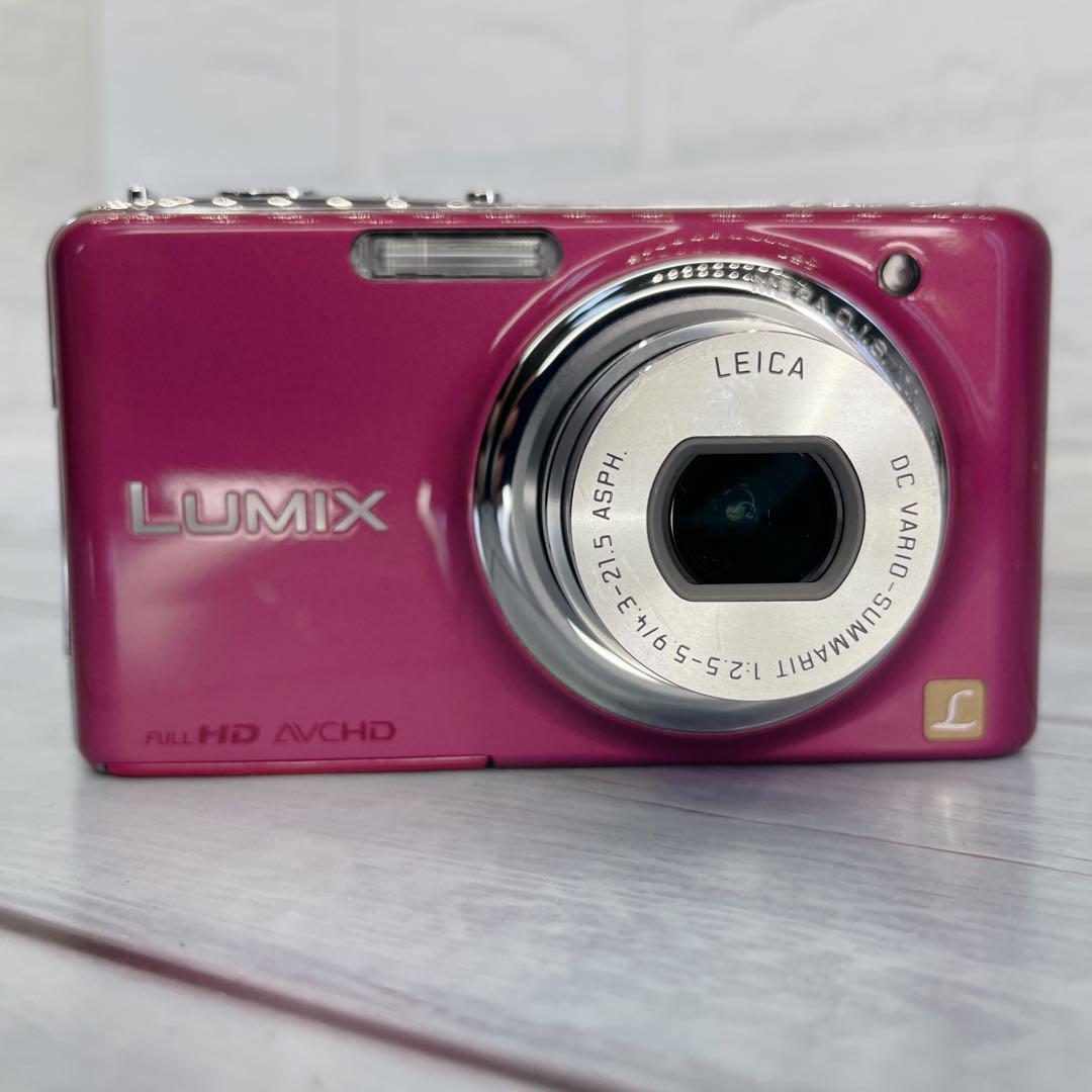 美品　Panasonic LUMIX DMC-FX77ピンク