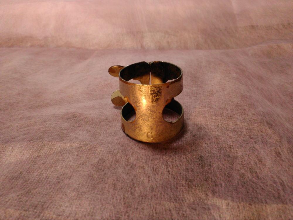 管楽器・吹奏楽器 VINTAGE SAXOPHONE LIGATURE C