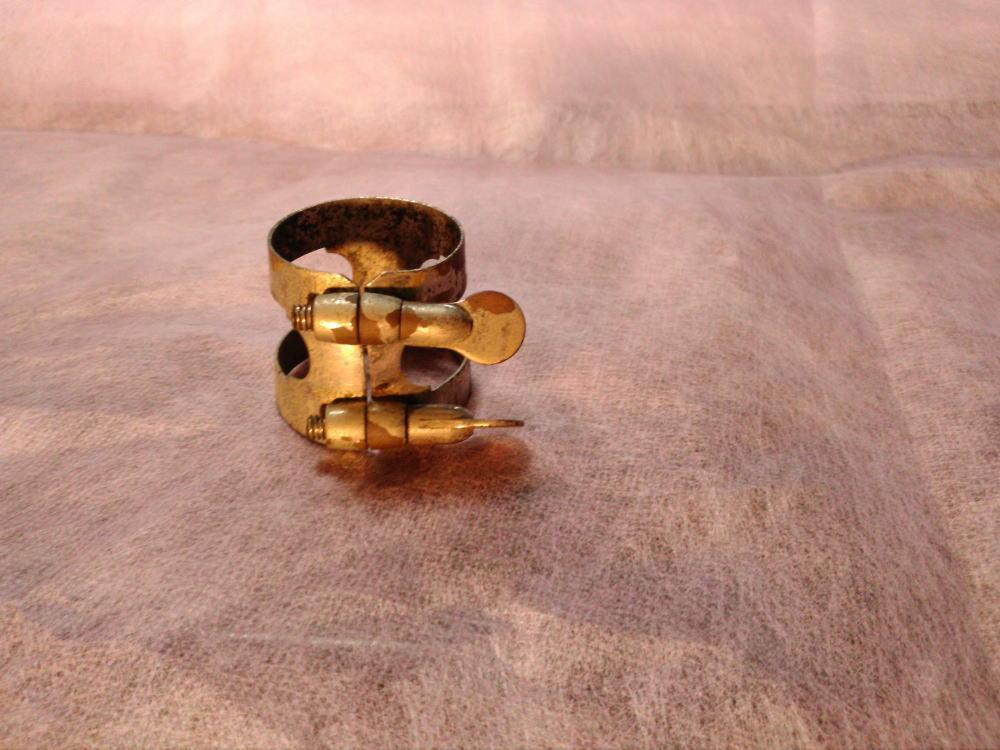 管楽器・吹奏楽器 VINTAGE SAXOPHONE LIGATURE C